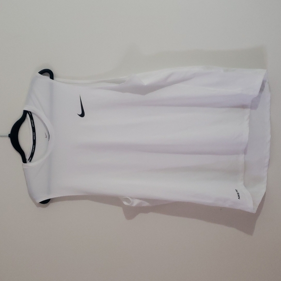 Nike Other - Nike Pro White Athletic Tank Muscle Top